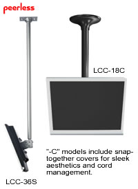 lcd mounts from ceiling for digital signage